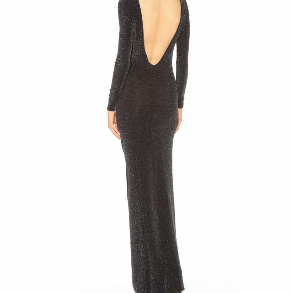 Black gown dress